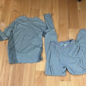 Size mens M Capilene Base layer top bottom set